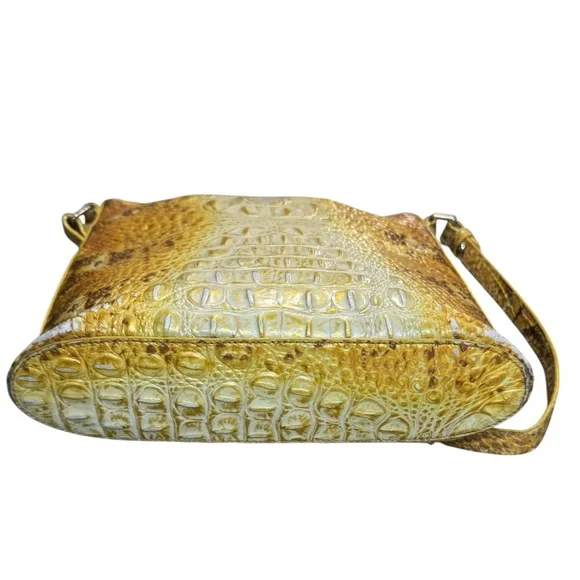 Brahmin Katie Crossbody Canary Yellow Ombré Bag - Picture 4 of 15